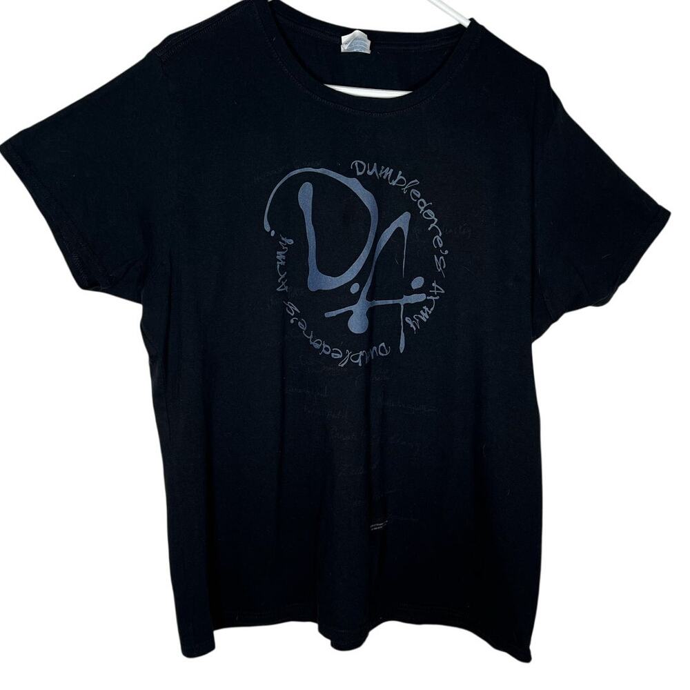 Harry Potter  "Dumbledore's Army" black short sleeve T shirt XXL